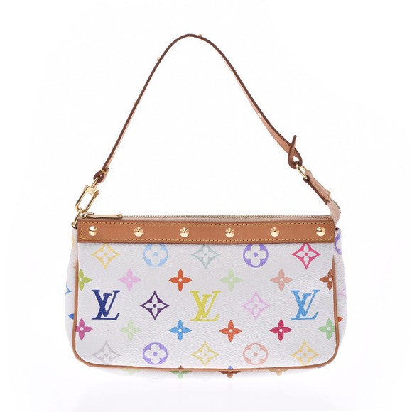 Louis Vuitton Handbags - Louis Vuitton Multicolor Accessoires White Accessory Pouch